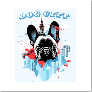 Dog city Posters and Art